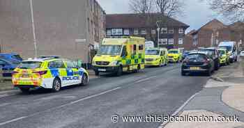 RECAP of updates as air ambulance attends emergency incident in Harold Hill