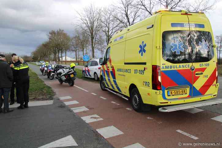 Scooterrijder gewond na botsing tegen auto