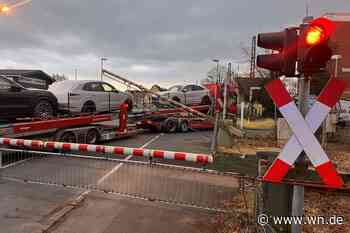 Warum ein Sattelschlepper unter einer Schranke steckte
