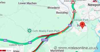 Two M4 lane closures caused long delays