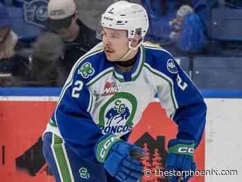 Broncos jersey fits fine for Saskatoon hockey product Hunter Mayo