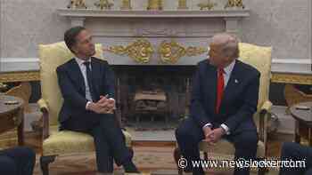 NAVO-chef Rutte haalt banden aan met Trump, geeft vele complimenten