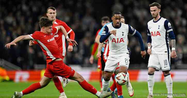 Nederlandse rampweek in de maak: AZ geeft kort na rust weer goal weg tegen Spurs