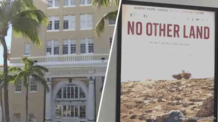 Miami Beach mayor wants to end lease of theater that screened Israeli-Palestinian documentary
