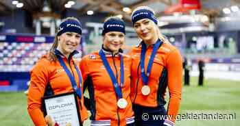 Jutta Leerdam, Suzanne Schulting en Angel Daleman bezorgen Nederland tweede goud, mannen redden het net niet