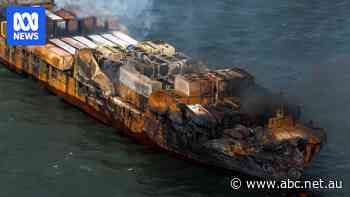 Video shows cargo ship hitting US military fuel tanker in North Sea