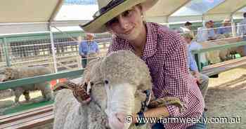 Pinjarra teen moves across the country and wins award at her first sheep show