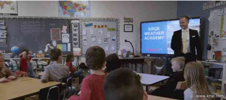 KRQE Weather Academy visits Double Eagle Elementary School