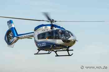 Tatverdächtiger auf der Flucht – Suche mit Helikopter