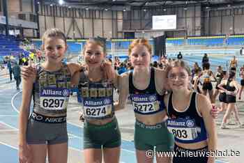 Vijf keer eremetaal voor GO! MAD op indoor atletiekmeeting