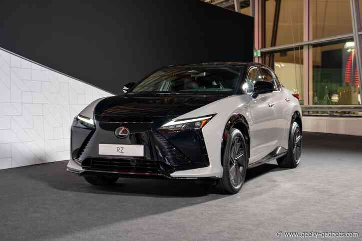 Lexus RZ Unveiled: A New Era of Electric Luxury