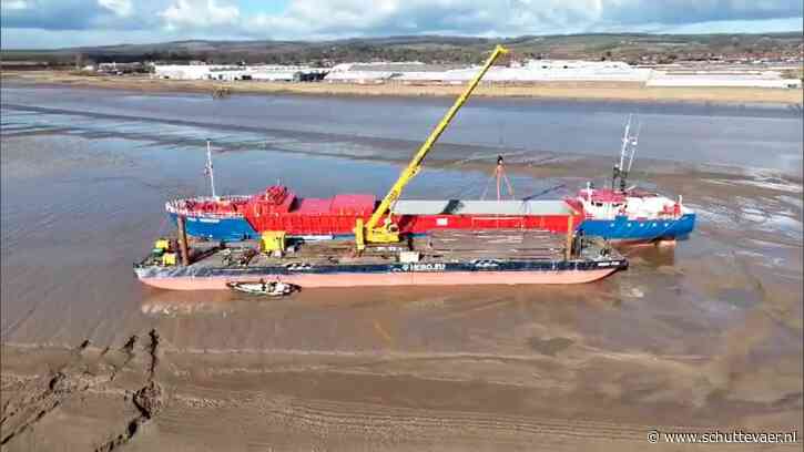 Hebo lost vastgelopen Amasus-schip H&S Wisdom op Humber