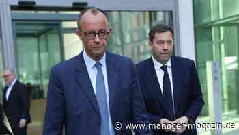 Sondervermögen: Union, SPD und Grüne einigen sich auf milliardenschweres Schuldenpaket