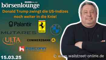 wO Börsenlounge : Gold | Ferrari | BMW - große Palantir-Ankündigung geht ins Leere!