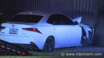 Driver who fled after almost hitting Sweetwater officer caught after crash: Police