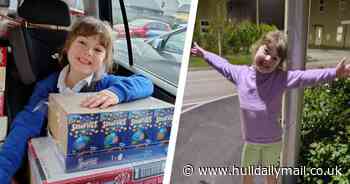 Kind-hearted Maisie, 6, helping ensure Hull children get at least one Easter Egg