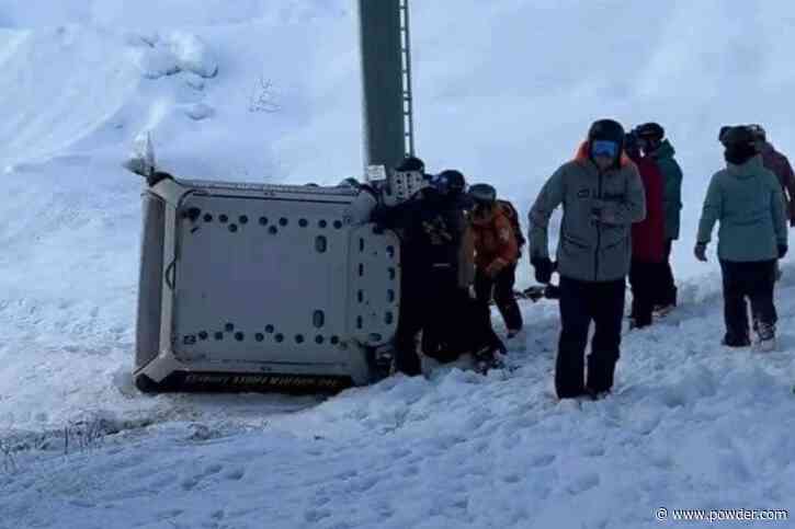 Crashed Gondola To Remain Closed for Weeks at Canadian Ski Resort