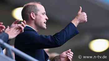 Er chattet anonym in Foren: Prinz William gesteht skurrile Fußball-Rituale