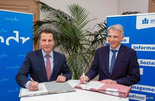 MDR schließt Kooperation mit Hochschule Mittweida und baut damit sein regionales Netzwerk aus