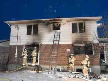 Nepean house fire seriously injures older man
