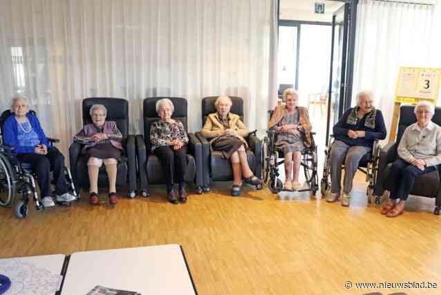 Deze honderdplussers uit hetzelfde woonzorgcentrum zijn goed voor 708 jaar  levenservaring: “Ons geheim? Blijven genieten van kleine dingen”
