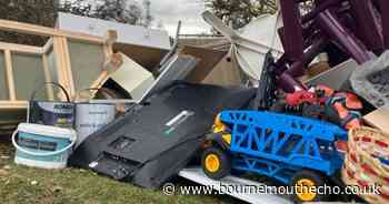 'Extremely distinctive' rubbish dumped in picturesque pond's car park