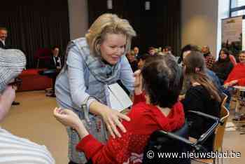 Koningin Mathilde bezoekt Unie-K Ons Erf