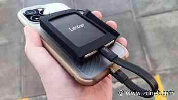 I found the external storage kit of every iPhone content creator's dream - and it's got MagSafe