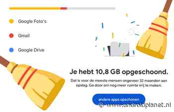 Google-opslag vol? Zo maak je plek vrij, of koop je meer ruimte