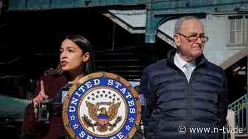 "Falsche Wahl ist inakzeptabel": Demokraten zerlegen sich im Angesicht des Trump-Haushalts