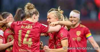 Frauen-Bundesliga: FC Bayern gewinnt Topspiel gegen VfL Wolfsburg