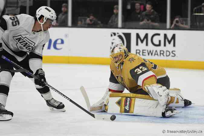 Vegas Golden Knights sign goalie Adin Hill to a 6-year, $37.5 million contract extension