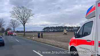 Verletzter Radfahrer: Hubschraubereinsatz bei Ettenbüttel