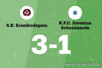 SK Erembodegem verslaat Juventus Schoonaarde met 3-1