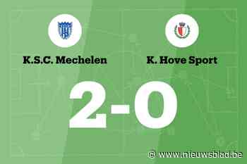 SC Mechelen wint het duel met Hove en beslist in de eerste helft