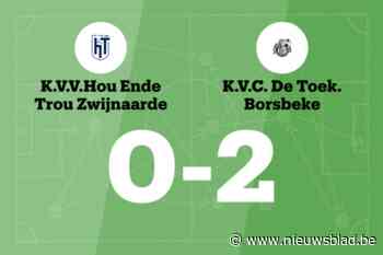 DT Borsbeke B in tweede helft voorbij HT Zwijnaarde