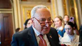 Trumps Haushalt wohl gerettet: Zehn Demokraten stimmen mit Republikanern