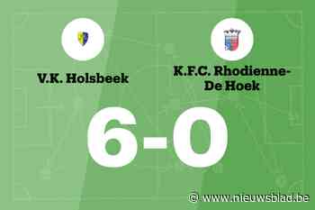 Holsbeek zet ongeslagen reeks voort met 6-0 tegen Rode-de-Hoek