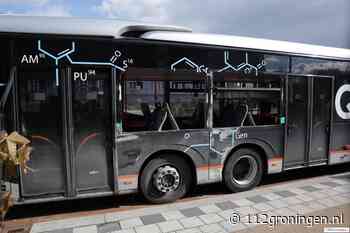 Grote schade aan Qbuzz na ongeval Zernikeplein