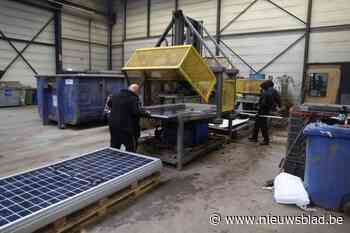 Dubbel zoveel afgedankte zonnepanelen ingezameld en die worden allemaal verwerkt in deze Limburgse gemeente