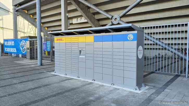 Nu ook DHL pakketautomaat bij Stadion De Vliert in Den Bosch