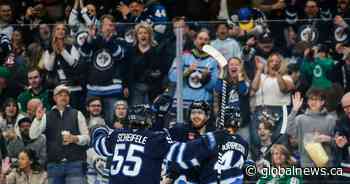 Hellebuyck, top line shine as Winnipeg Jets dump Dallas 4-1 to bolster division lead