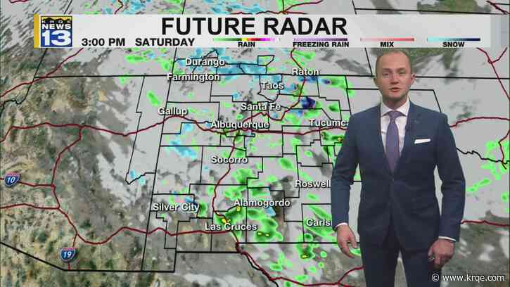 Rain and snow returns to New Mexico Saturday