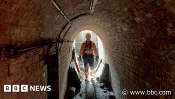 Secret tunnels discovered beneath railway station