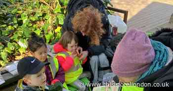 Children embrace nature with forest school sessions