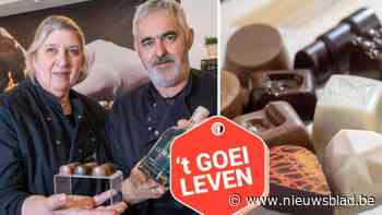 Echte boter, room en eigen vullingen met gin: Patrick en Greet van Go4Sjoklat maken artisanale pralines