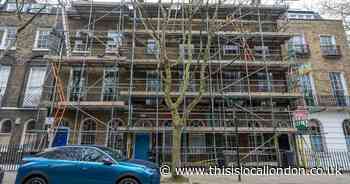 'We live in constant darkness due to scaffolding on our block for seven years'