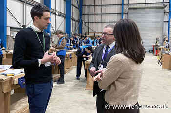 Lower Thames Crossing team visits NCC's Construction and Engineering Campus to explore skills partnership