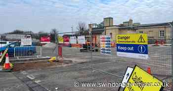Chippenham Railway Station construction ramping up