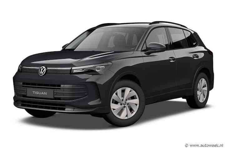 Alleen bij de goedkoopste Volkswagen Tiguan kost een kleurtje geld – AutoWeek.nl